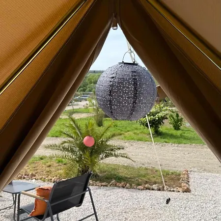Glamping La Yurta Nel Luxe Belltent Роскошный шатер Торино-ди-Сангро