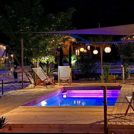 Роскошный шатер Glamping La Yurta Nel Luxe Belltent