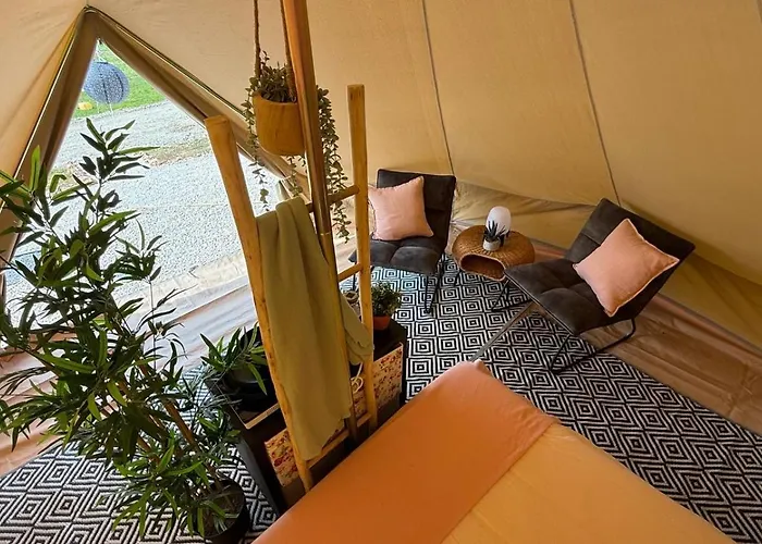 Glamping La Yurta Nel Luxe Belltent Luxury tent *